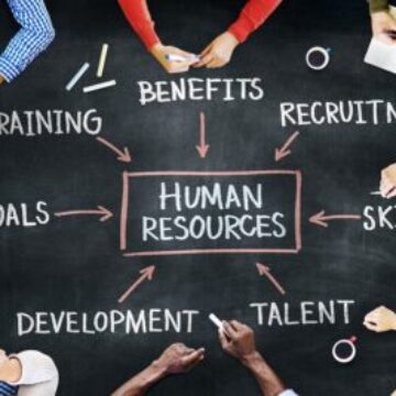 Group of People and Human Resources Concept