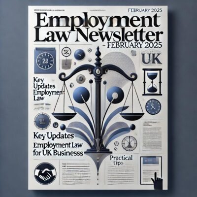 Employment Law Newsletter - Jan-25 - Consensus HR in Herts & Beds